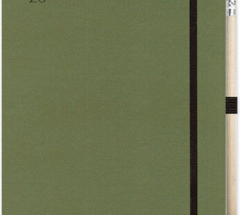 Ημερολογιο Ημερησιο 2026 Adbook 17x25cm Handy Chaki 37 9223