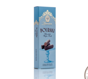 Pouraki chocolate wafer με μαύρη πραλίνα φουντουκιού