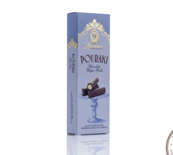 Pouraki chocolate wafer με λευκή πραλίνα φουντουκιού